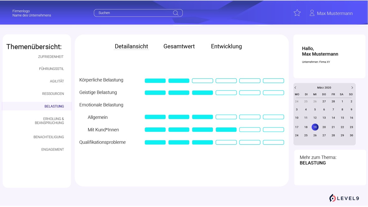 first design for dashboard